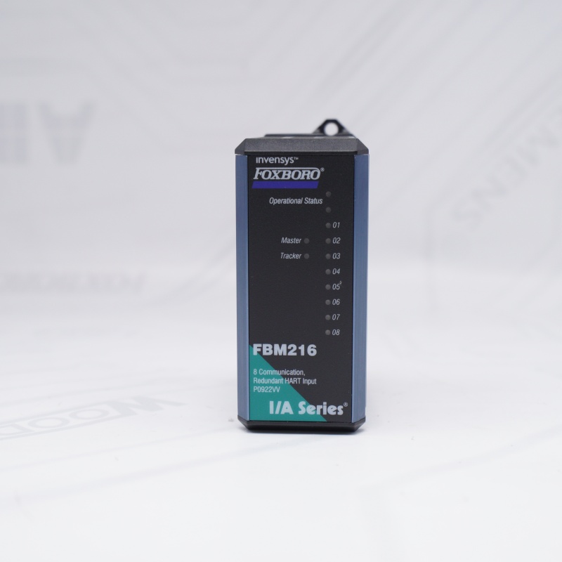 FOXBORO FBM216 P0922VV 8-channel redundant analog input interface module FOXBORO FBM216 P0922VV 8-channel redundant analog input interface module