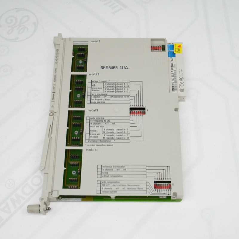 Mô-đun đầu vào tương tự SIEMENS 6ES5465-4UA12
