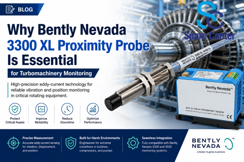 Why Bently Nevada 3300XL Proximity Probe Is Essential for Turbomachinery Monitoring