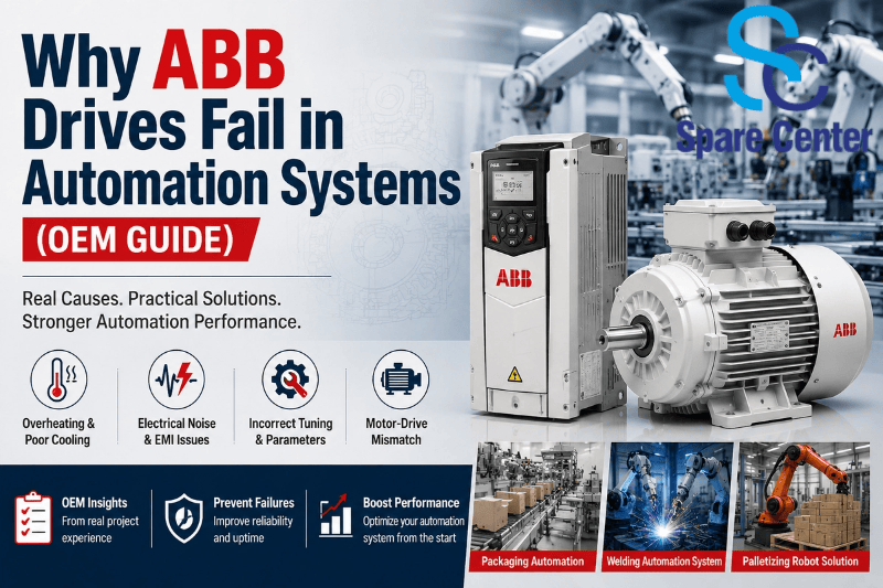 Why ABB Drives Fail in Automation Systems (OEM Guide) Why ABB Drives Fail in Automation Systems (OEM Guide)