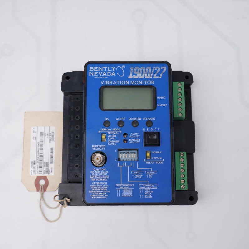 1900/27 BENTLY NEVADA vibration monitor 1900/27 BENTLY NEVADA vibration monitor
