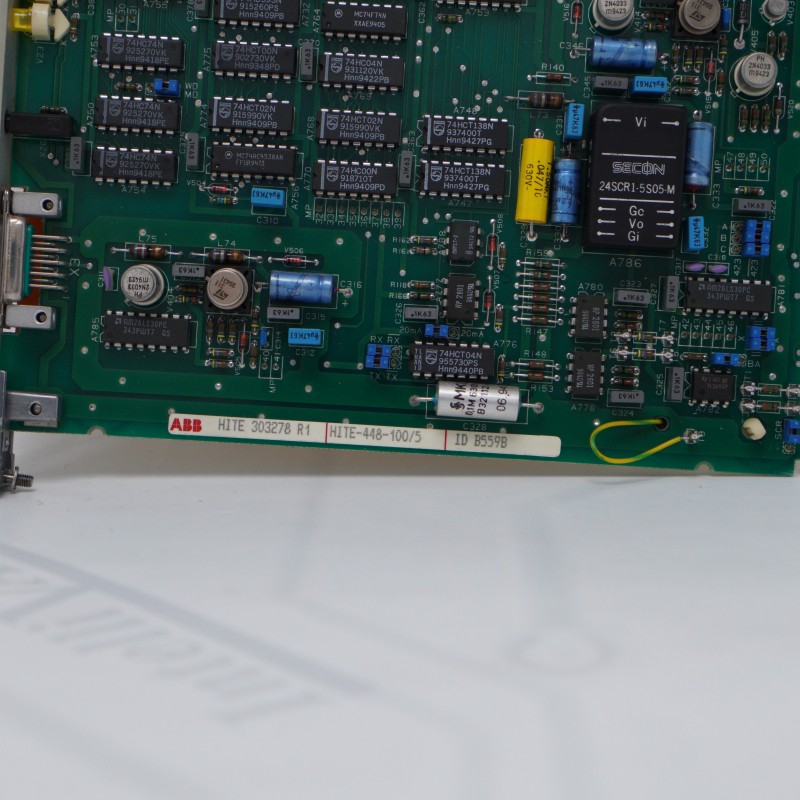 HITE303278R1 HITE-448-100-5 IDB559B ABB control I/O printed circuit board