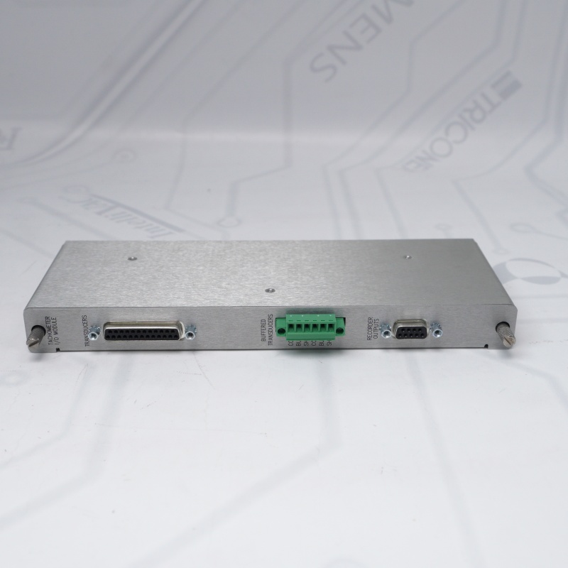 133434-01 BENTLY NEVADA Input/Output (I/O) Module for use with the 3500/50 Tachometer Module 133434-01 BENTLY NEVADA Input/Output (I/O) Module for use with the 3500/50 Tachometer Module