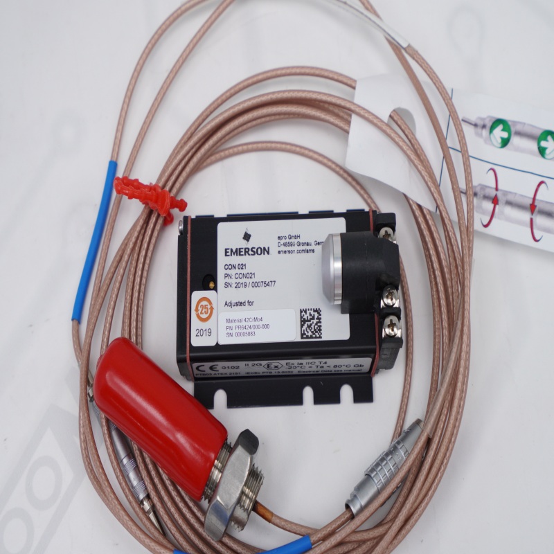 CON021 PR6424-000-000 EMERSON eddy current sensor system