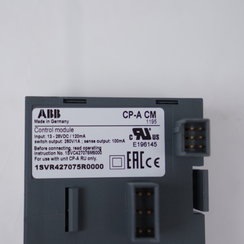CP-A CM 1SVR427075R0000 ABB control module
