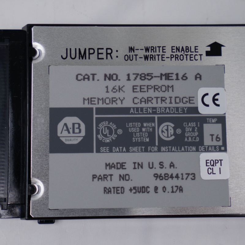 Módulo de memória de 16 KB Allen Bradley PLC-5 1785-ME16