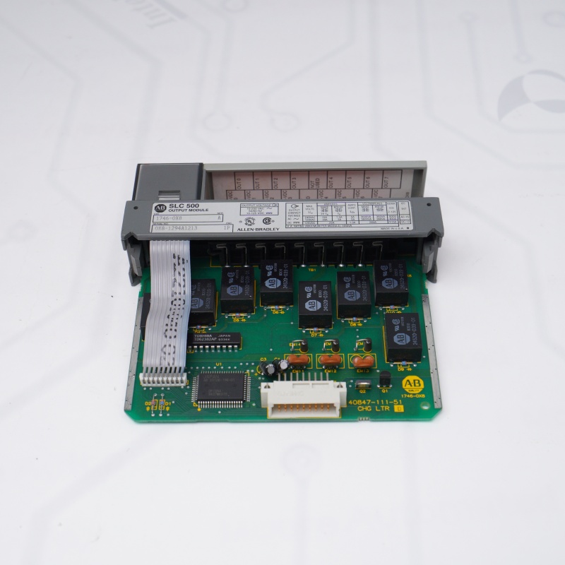 1746-OX8 Allen Bradley SLC 8 Point Digital Output Module 1746-OX8 Allen Bradley SLC 8 Point Digital Output Module