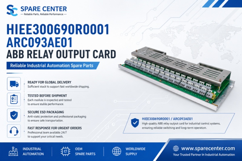 Why Do ABB HIEE300690R0001 ARC093AE01 Relay Output Cards Fail? Why Do ABB HIEE300690R0001 ARC093AE01 Relay Output Cards Fail?