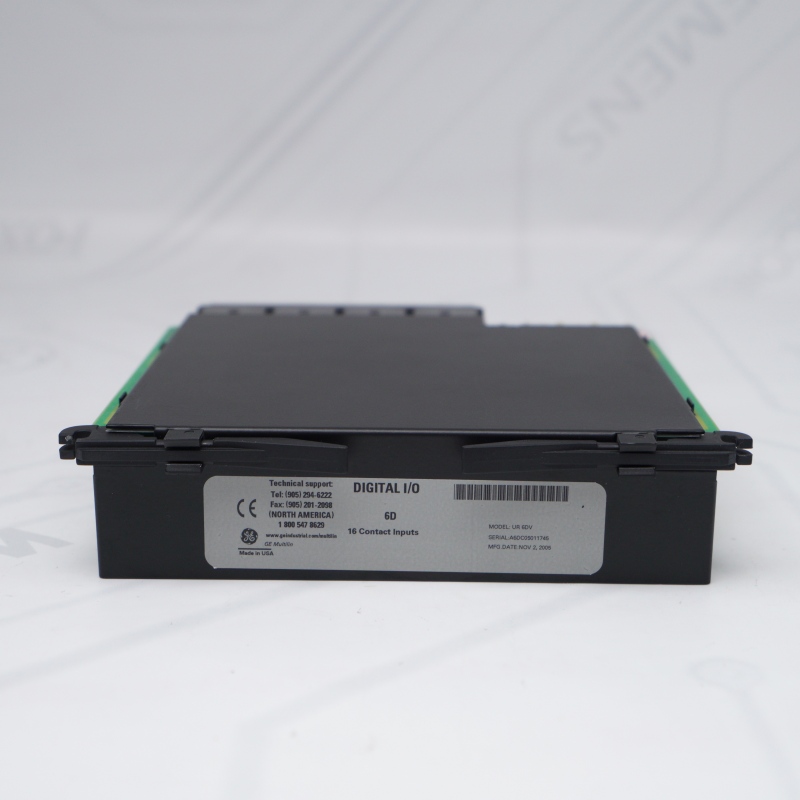 UR6DV General Electric GE digital input/output (I/O) expansion module UR6DV General Electric GE digital input/output (I/O) expansion module