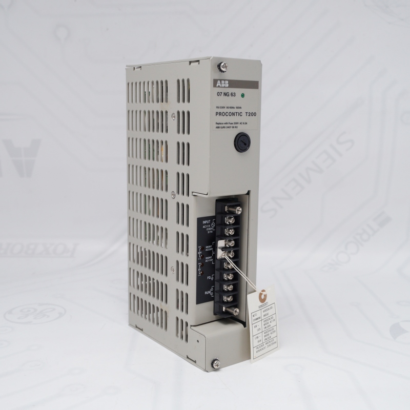 07NG63R1 GJU3074313R1 หน่วยจ่ายไฟ AC ของ ABB