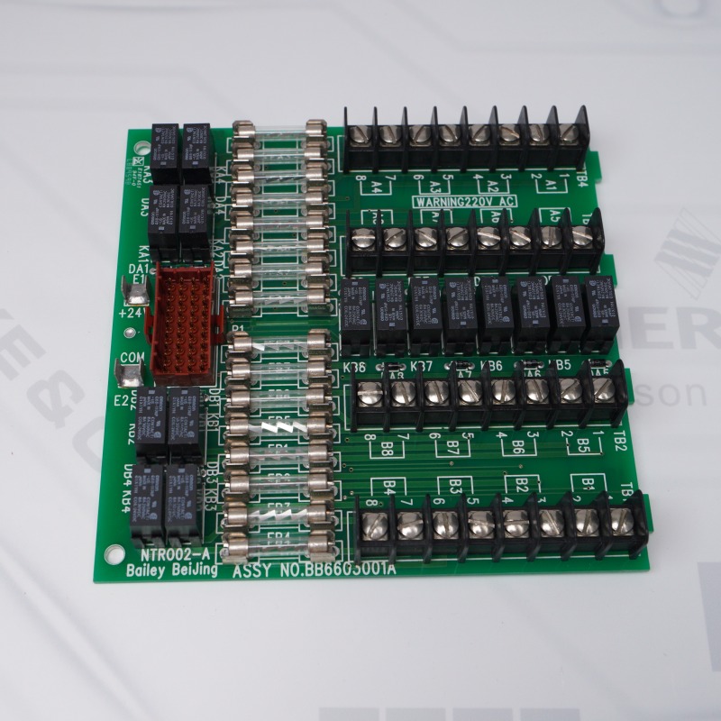 ABB NTR002-A BB6603001A Relay Termination Board