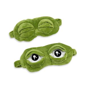 Cute Sleeping Eye Mask Plush Blindfold Travel Sleep Masks Super Soft Funny Eye Cover For Kids Girls and Adult