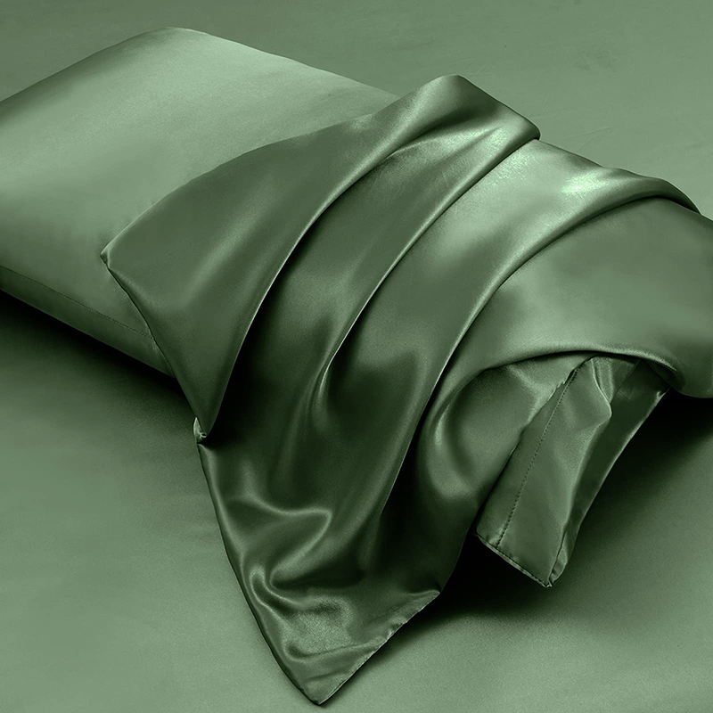Comfortable and Breathable Satin Silk Pillowcase/Mulberry Silk Pillowcase for Hair and Skin