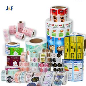 Vintage Kraft Paper Stickers Gift Own Label Design Stickers Vinyl PVC Adhesive Label Thank You For The Stickers