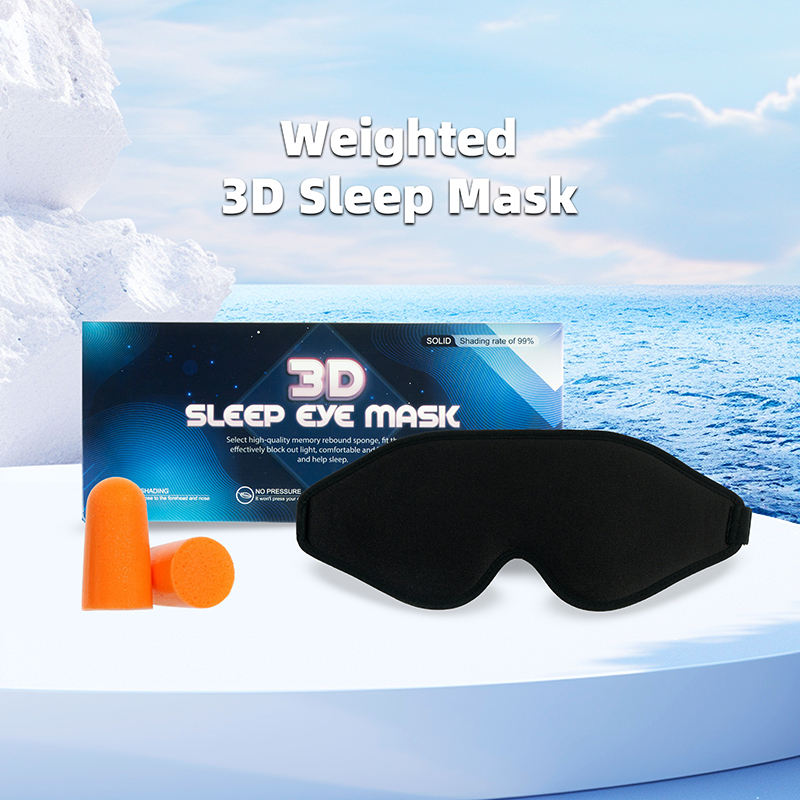 3D Weighted Sleeping Eyemask Beauty Face Kids Travel Eye Sleep Mask For Eyelash Extensions