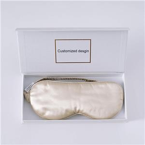 Custom Soft 3D Silk Sleep Eyemask 100% Pure Mulberry Silk Sleep Mask Comfortable Travel Silk Eye Mask