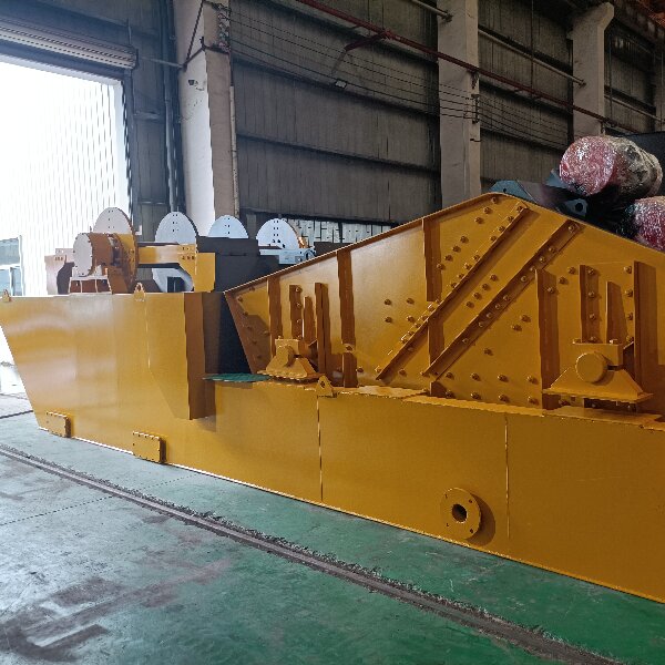 All-in-one machine for sand washing, dewatering and recycling