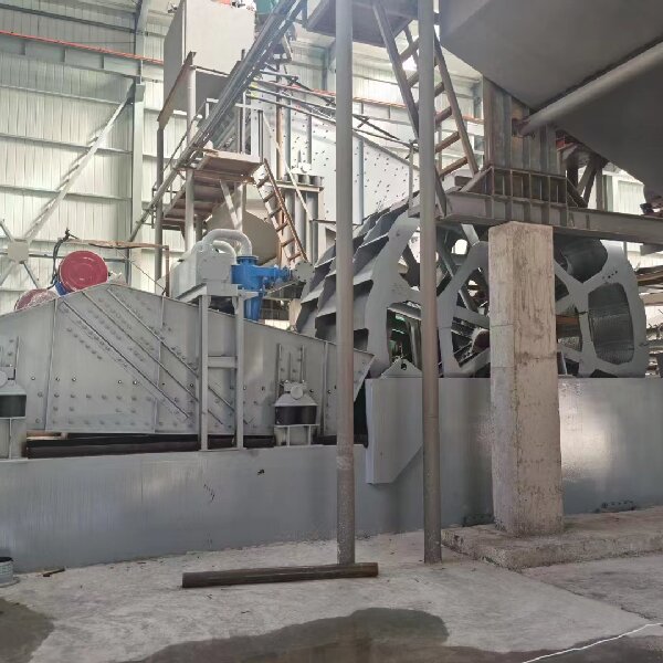 All-in-one machine for sand washing, dewatering and recycling
