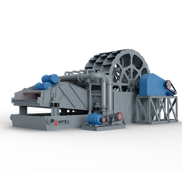 All-in-one machine for sand washing, dewatering and recycling