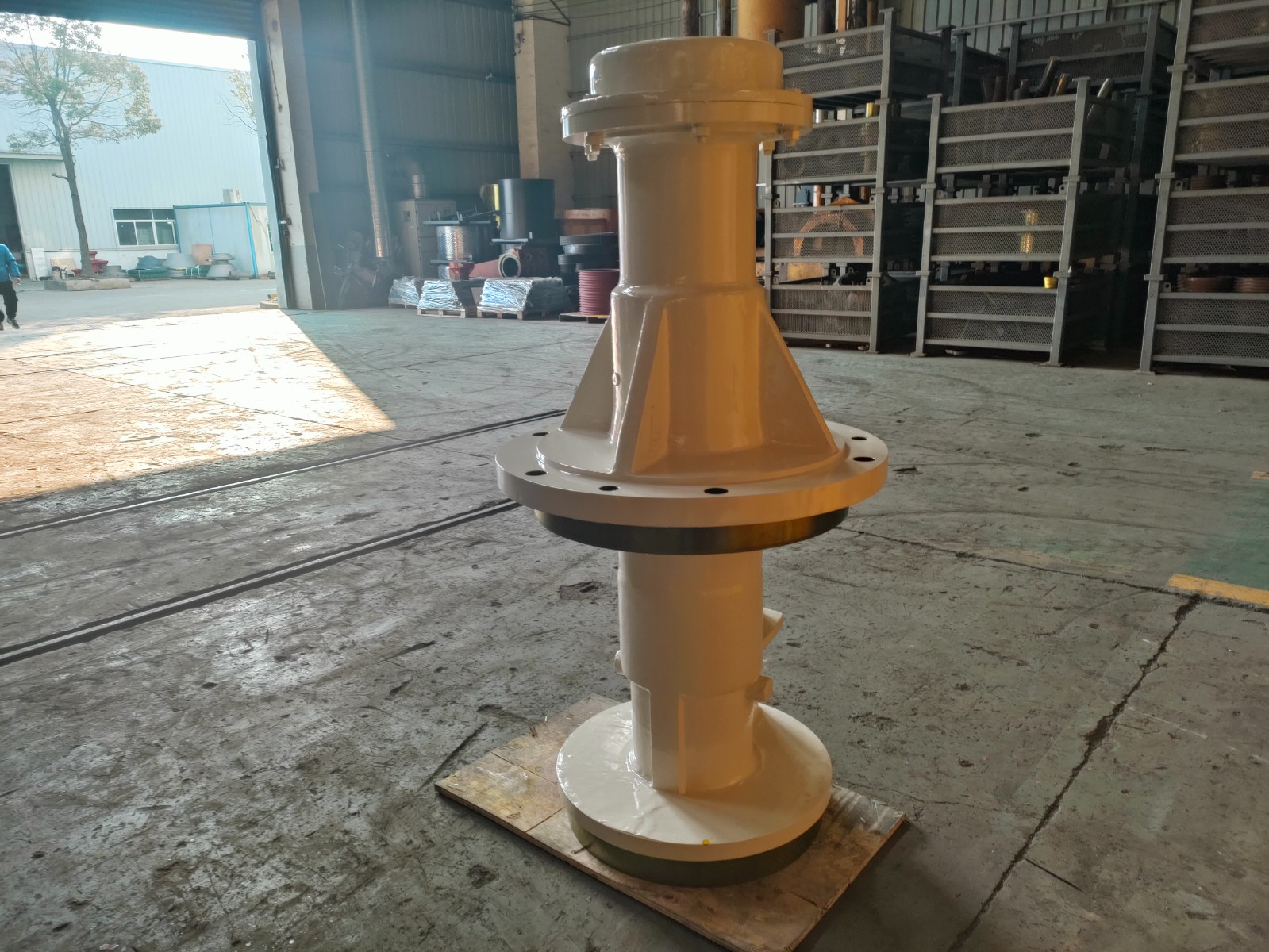 horizontal shaft box