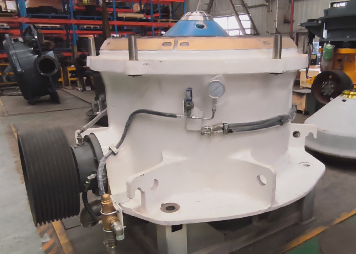 HP300 олон цилиндртэй гидравлик конусан бутлуурын үндсэн машины ач холбогдол