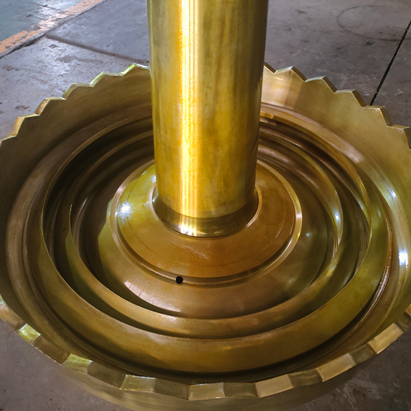 The spindle cone assembly of the Symons cone crusher