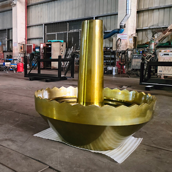 The spindle cone assembly of the Symons cone crusher