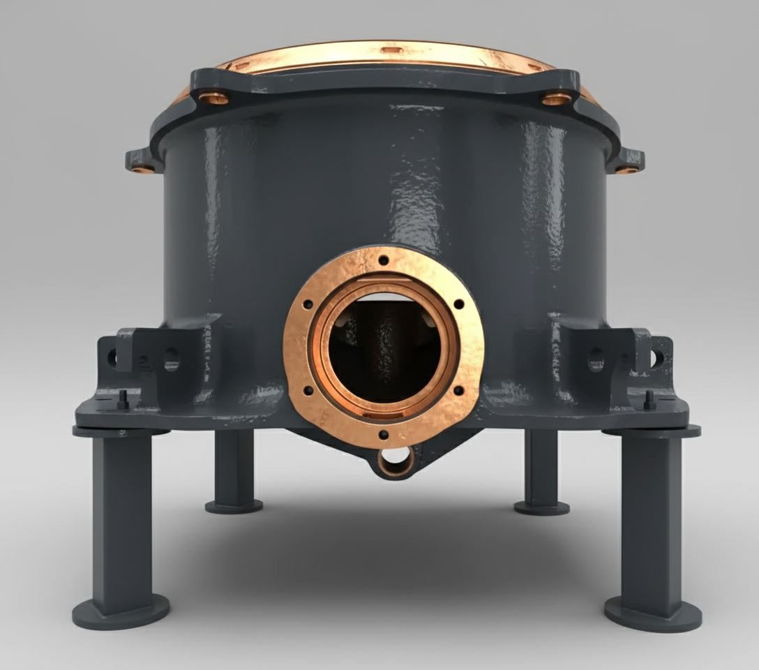 HP500 олон цилиндртэй гидравлик конусан бутлуурын үндсэн хүрээ