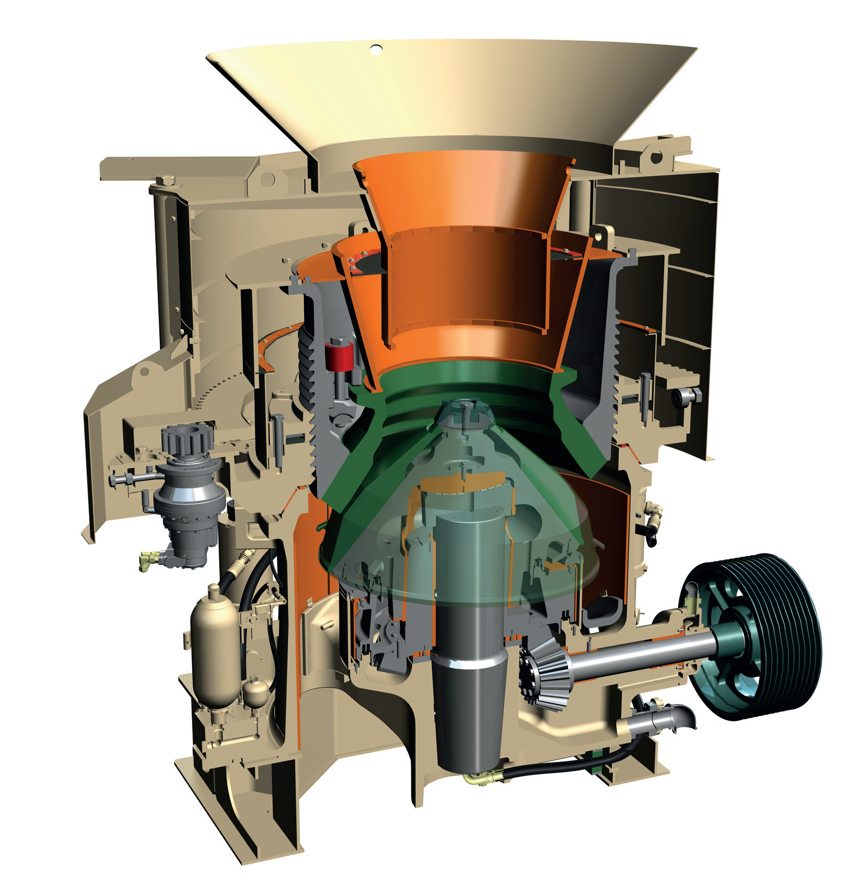 Shanghai Zhuyan Олон цилиндртэй конусан бутлуур