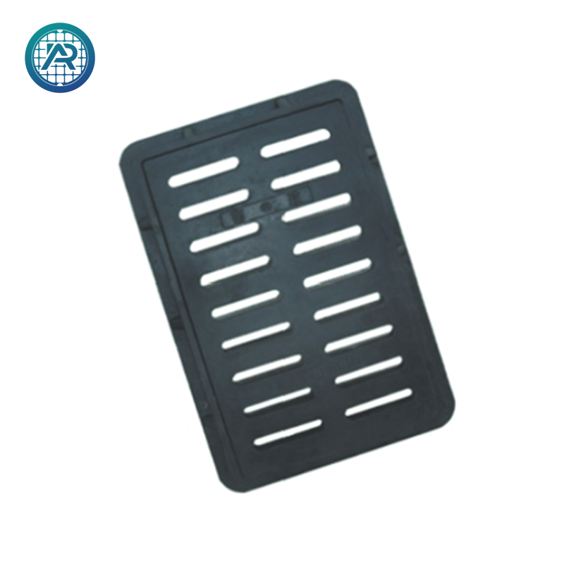 Outdoor Rectangular FRP Storm Drain Grate Cover