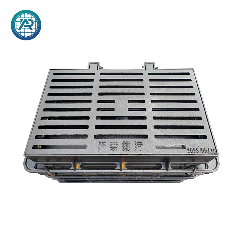 Heavy-Duty Iron Man Hole Drainage Inspection Cover