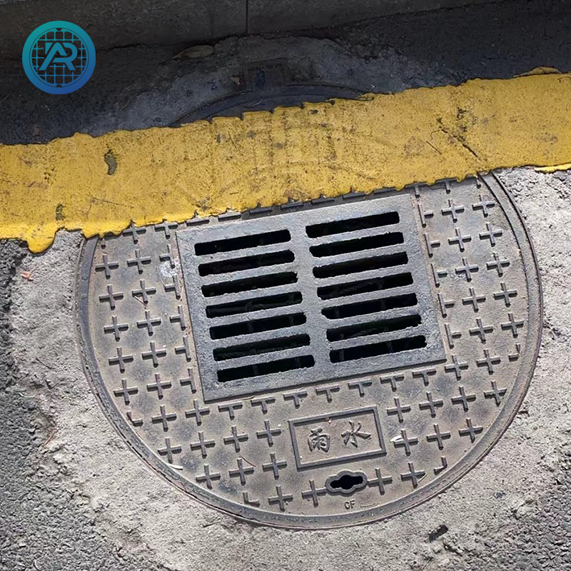 cast iron sewer cover