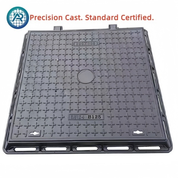 Sealed Cast Iron Inspection Cover Sewer Lids | Heavy Duty Sewer Lids for Drainage Systems