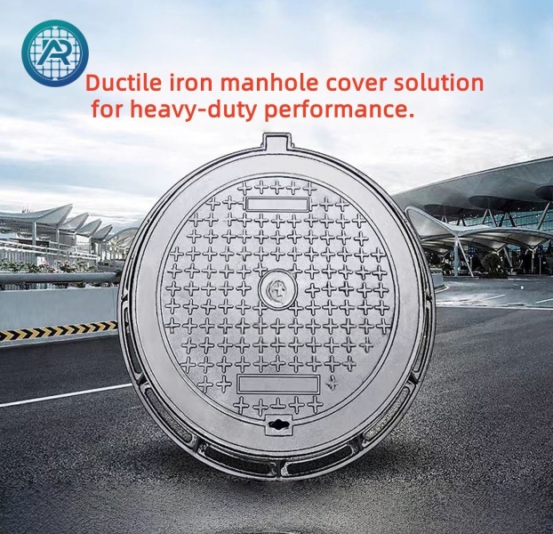 Sealed Cast Iron Inspection Cover Sewer Lids | Heavy Duty Sewer Lids for Drainage Systems
