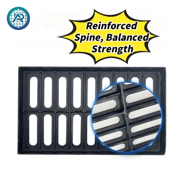 Heavy Duty Cast Sewage Drain Cover Lids – C250 Cast Iron Grates for Driveway & Roadside Drainage