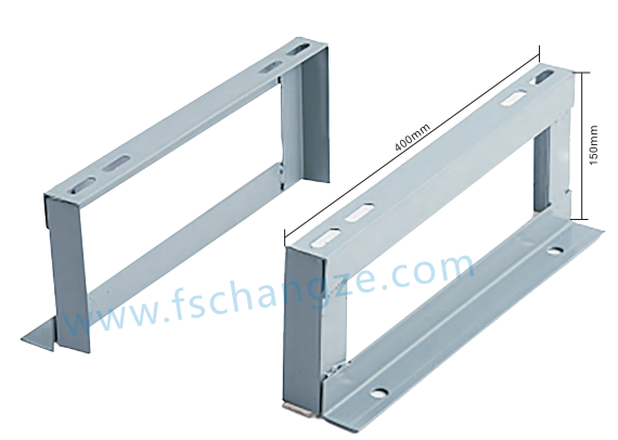 Power coated grey condition bracket