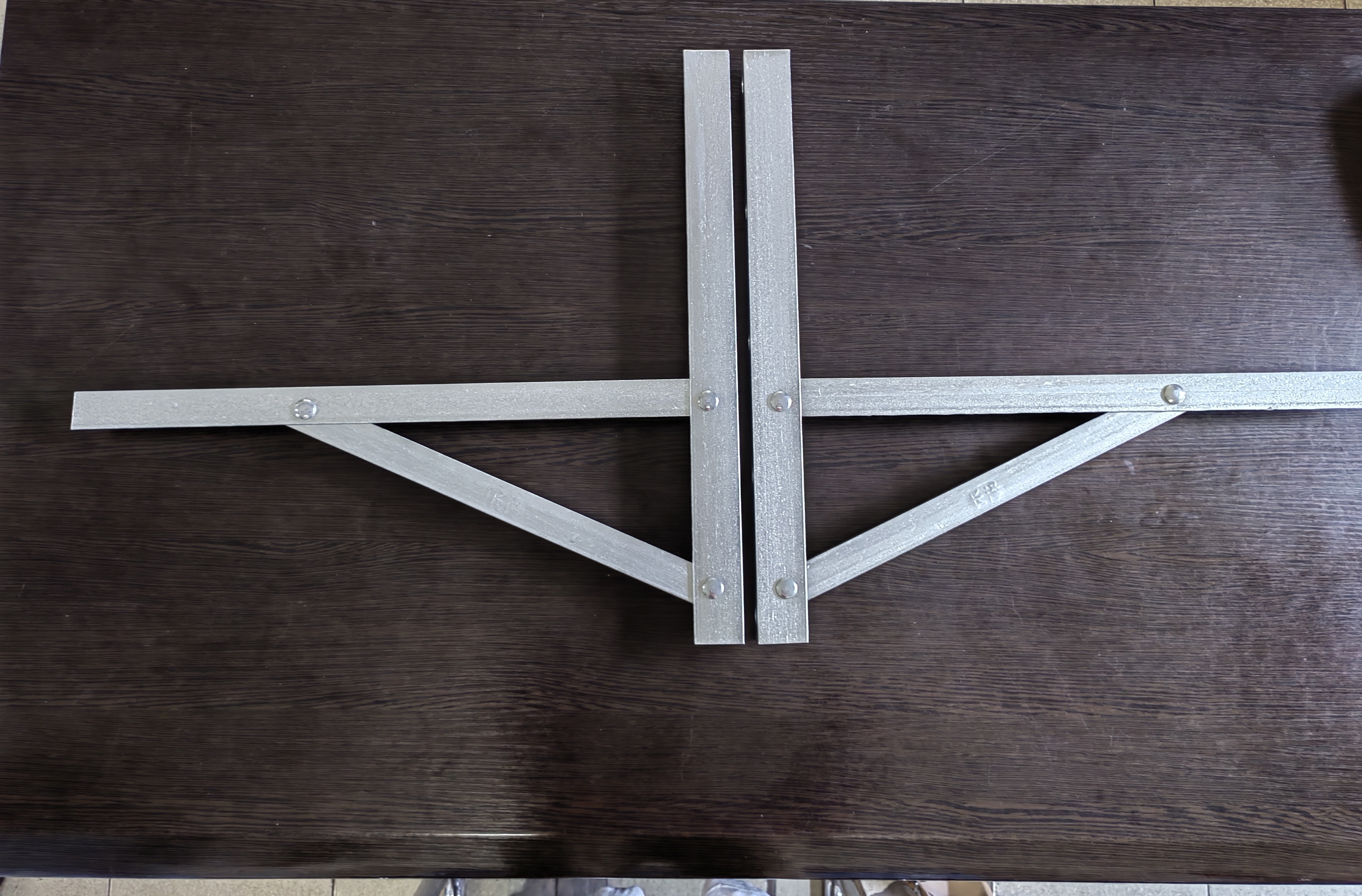 White Color Aircon Steel Split Ac Bracket