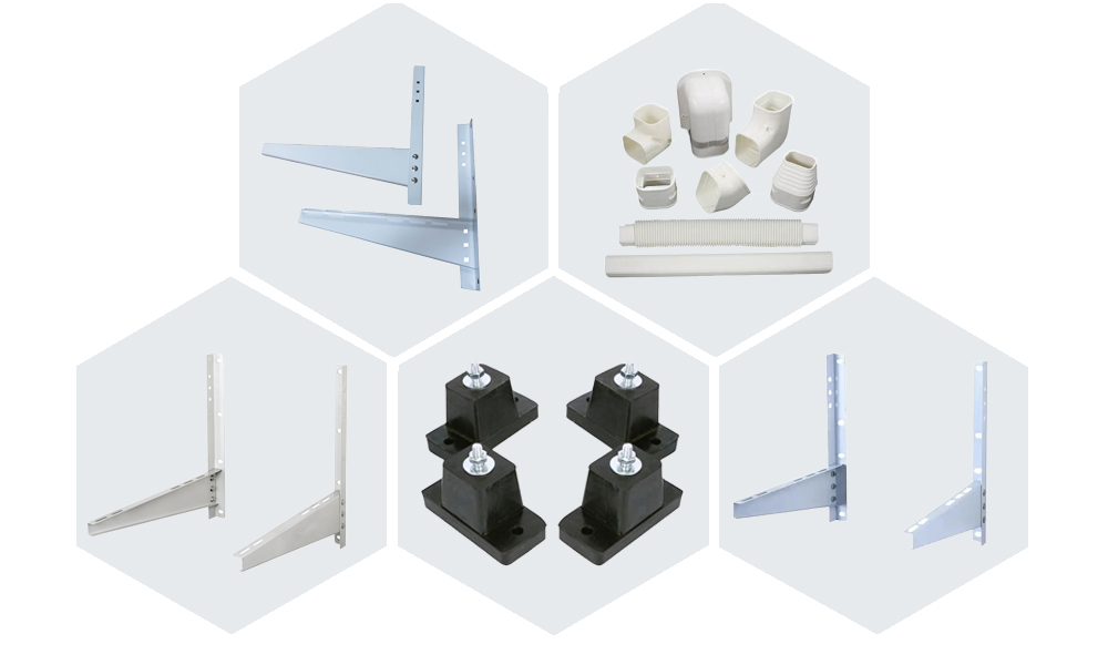 central air conditioner mounting brackets