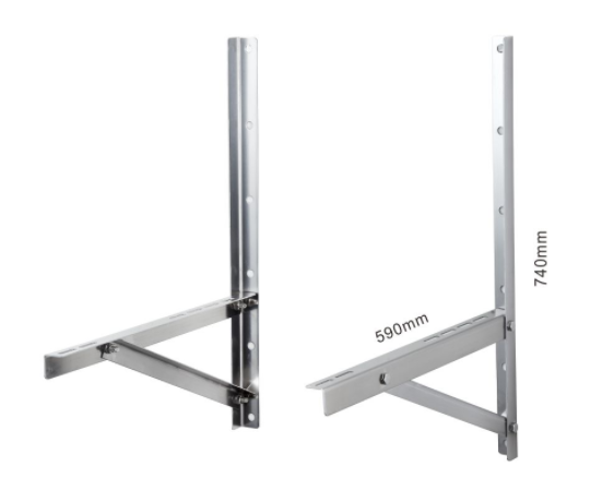 stainless steel folding air conditioner bracket
