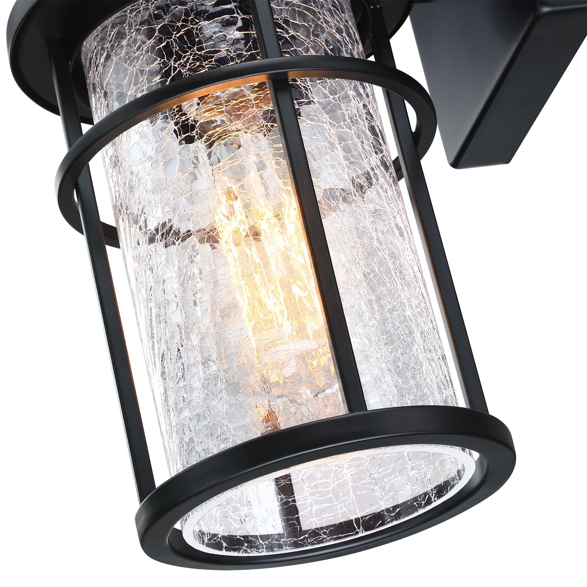 lanterna de parede LED moderna e luxuosa para exterior