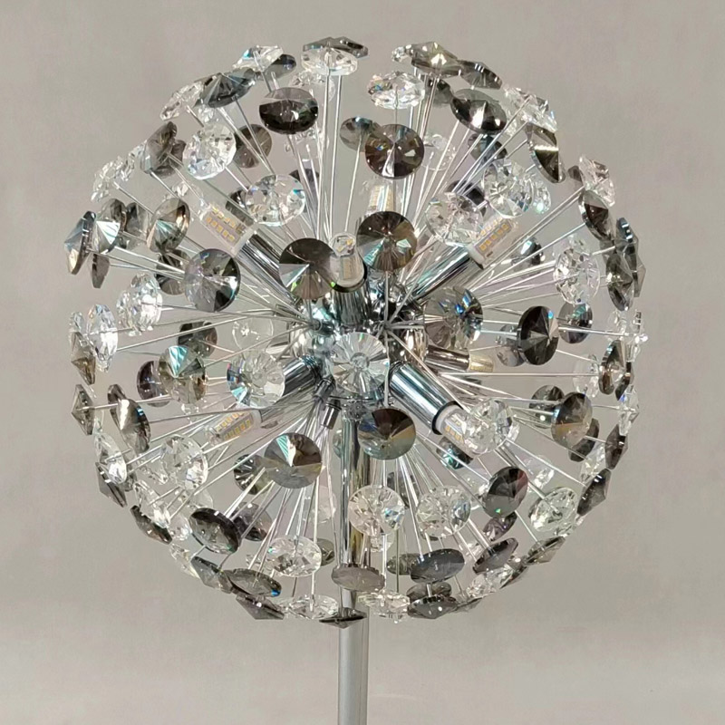 Luxury crystal glass ball chandelier pendant lamp