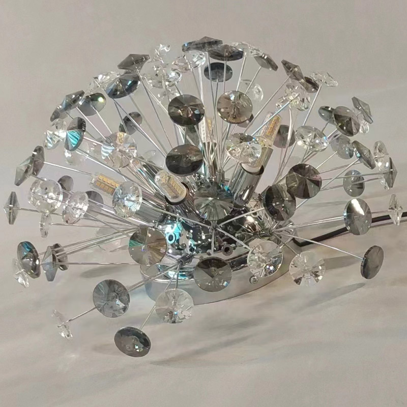 Luminária de teto de cristal