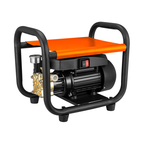 Mesin cuci bertekanan portabel, digunakan untuk membersihkan rumah, sepeda, dan mobil