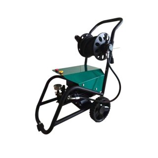 बहु कार्यात्मक उच्च दबाव जेट पंप सिर के साथ उच्च दबाव सफाई मशीन