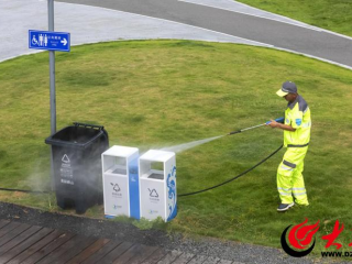 পানির পূর্ণ শক্তি! কিংডাও উচ্চ চাপের ওয়াশার শহরের জন্য একটি নতুন চেহারা তৈরি করে