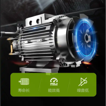 What should I do if the motor of a high-pressure cleaning machine is smoking?