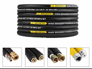 Common types and specifications of fittings for high-pressure water discharge pipes.