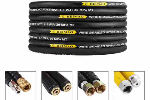 Common types and specifications of fittings for high-pressure water discharge pipes.