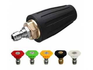 The primary cause of wear on the nozzles of high-pressure cleaning machines.