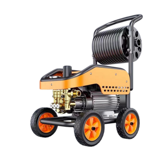 پریشر واشر پورٹیبل، گھر کی موٹر سائیکل اور کار کی صفائی کے لیے استعمال کیا جاتا ہے۔